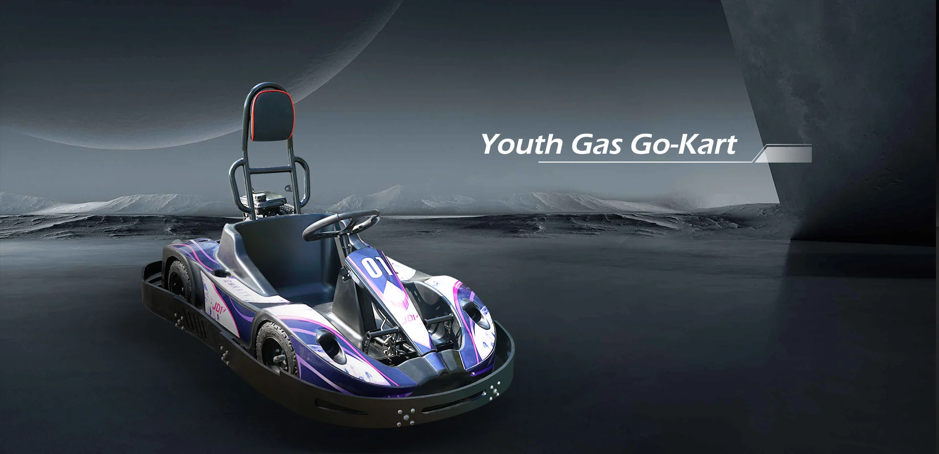 Fortgeschrittenes Gas Go Kart
