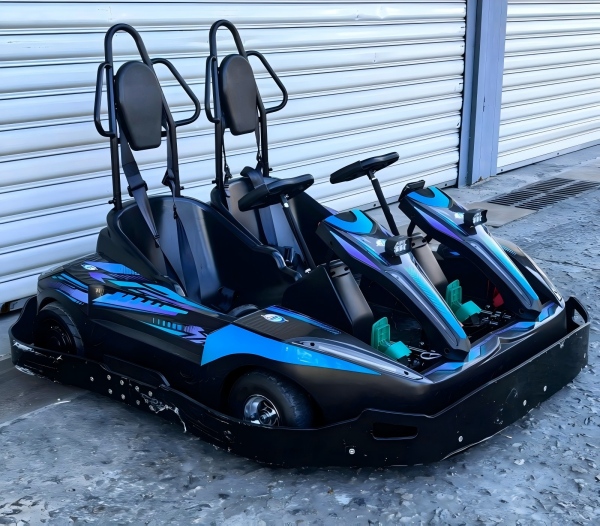 Jindifan stellt eine neue Reihe zweisitziger Elektro-Gokarts für gemeinsame Fahrerlebnisse vor